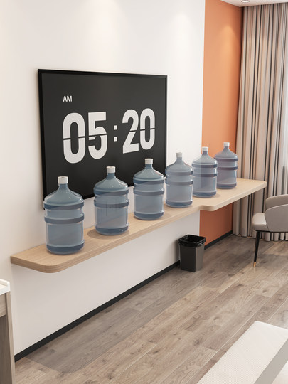 Hotel Furniture Tv Stand Combination Writing Desk Guesthouse Guest Room Partition-Type Suspended Tv Cabinet