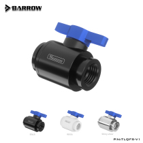 Barrow G1 4 brand new water-cooled double internal tooth water stop ball valve black silver white multi-color water valve brass valve