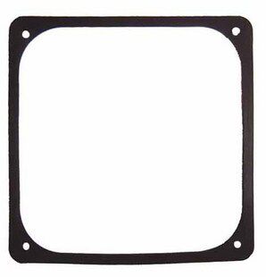 12CM fan shock absorber silicone pad 120 fan shock absorber silicone rubber black 12CM