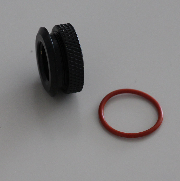 Wear plate tube hoop brass material Water cooled with 2 minute threads