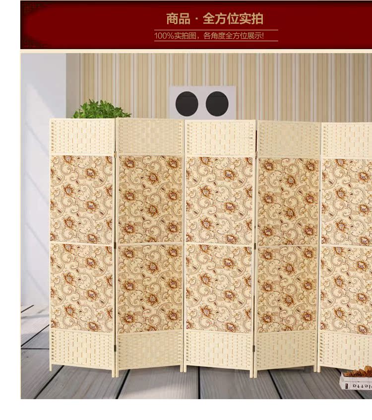 Điện thoại di động mây vải thân thiện với môi trường phong cách Trung Quốc phân vùng màn hình phòng khách khách sạn văn phòng phụ kiện màn hình gấp hiên - Màn hình / Cửa sổ vách ngăn gỗ