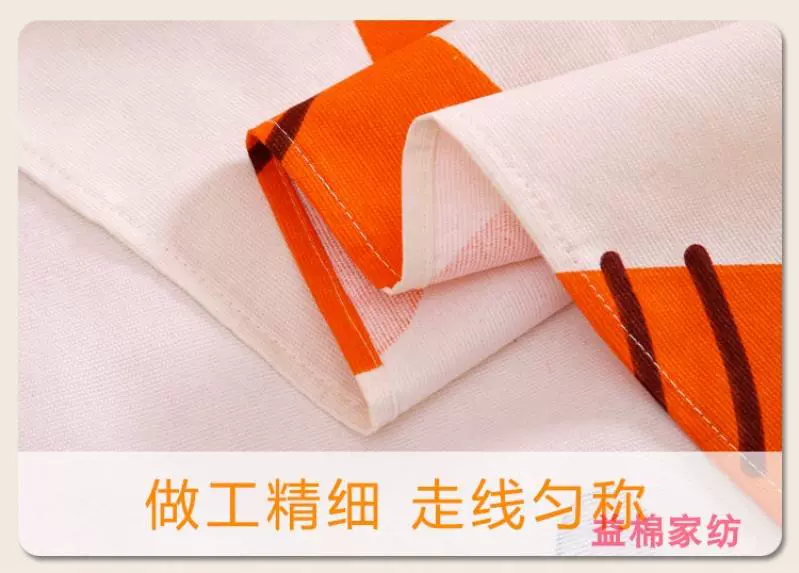 Bốn mùa cotton cũ vải thô hoạt động in một mảnh ba mảnh 100% cotton vải tươi toning và thấm mồ hôi ra trải nệm