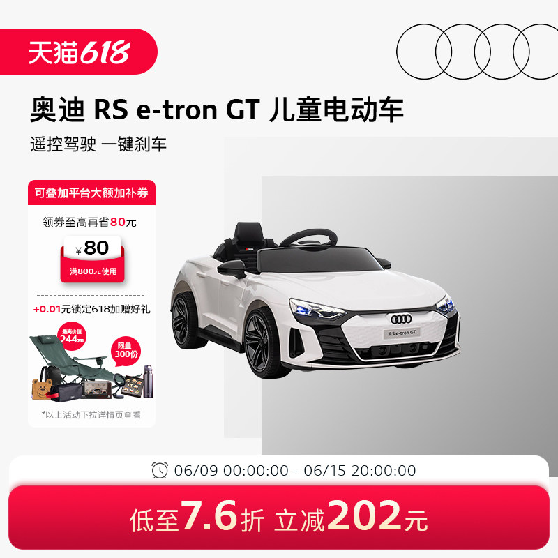 Детский электромобиль Audi/Audi RS e-tron GT