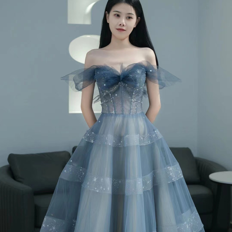 Elite advanced evening dress, 2022 collection, high-quality style