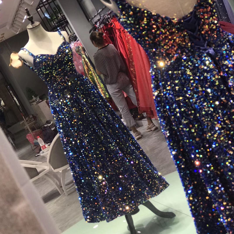 Evening dress, elite nail sequins, 2019, new collection, fitted, Birthday gift Evening dress, elite nail sequins, 2019, new collection, fitted, Birthday gift