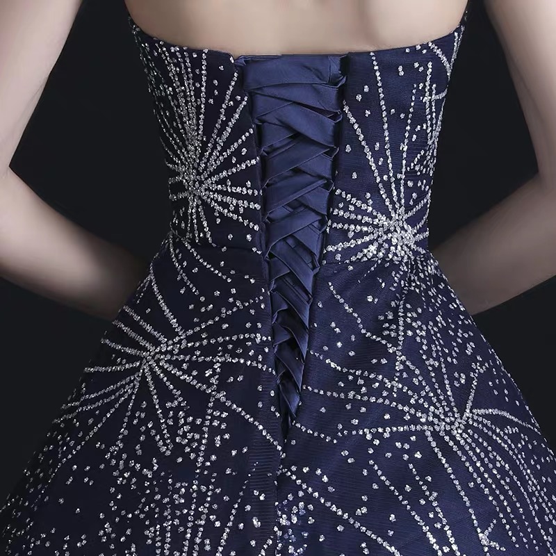 Long evening dress, tube top, starry sky, 2020, new collection Long evening dress, tube top, starry sky, 2020, new collection