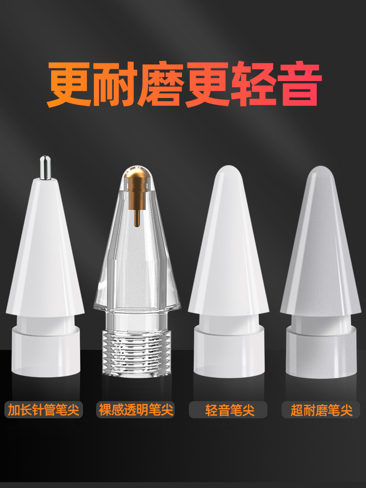 Bzbc Is Suitable for Apple Pencil 2Nd Generation, Wear-Resistant and Non-Slip Pen Tip, 1St Generation Pen Tip Cover Replacement, Suitable for Apple Pencil 2Nd Generation