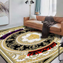 European-style carved velvet carpet Home living room bedroom floor mat Multi-function doormat cushion Yoga mat bay window mat