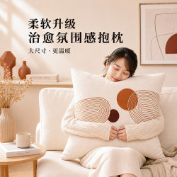 French-Style Living Room Sofa Throw Pillow, Simple Cushion Cover, Extra-Large Size Without Insert, Luxurious High-End Headboard Lumbar Cushion