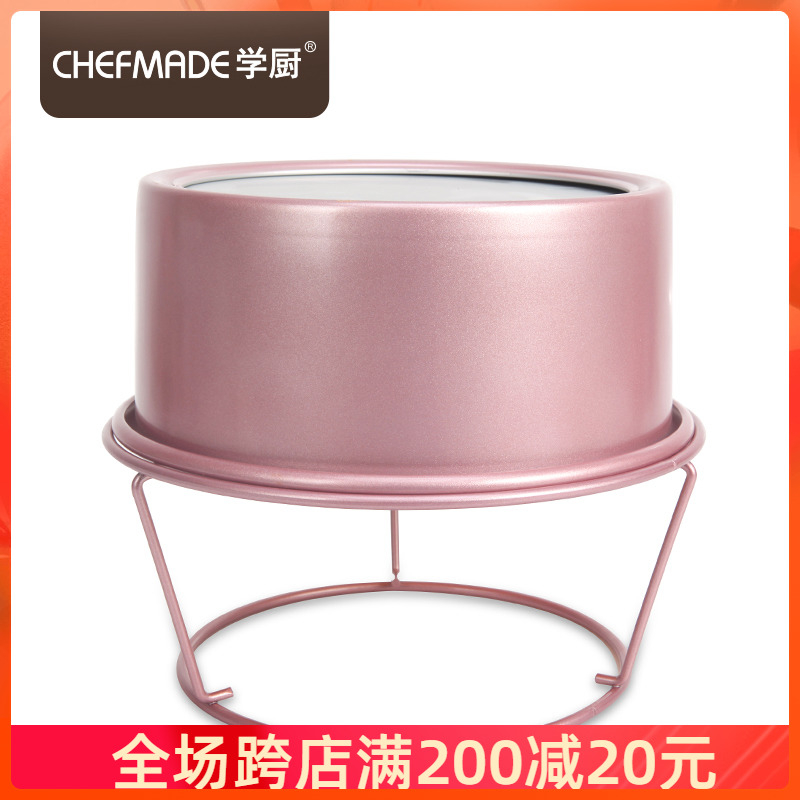 School Kitchen 6 Inch 8 Inch Qi Wind Cake Embryodie Bread Back-off Cooling Rack Dry Mesh Cold Shelf Nonstick Baking Tool