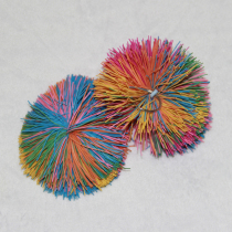 Portable fluffy ball shuttlecock safety rubber band sand bag Kick not bad shuttlecock durable toy pendant Large size