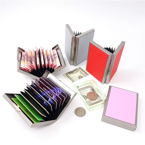 Металлический антимагнитный орган из нержавеющей стали, картхолдер, защитная сумка для визитных карточек