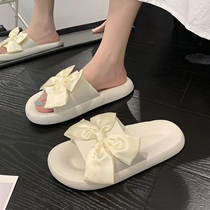 Butterfly slippers in summer wear in fairy wind 2022 new soft sole stepping shit feels home leisure drag