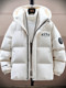 Down Jacket Winter New Style American Style Youth Thick Hooded Jacket Casual Simple Warm Thick down Jacket