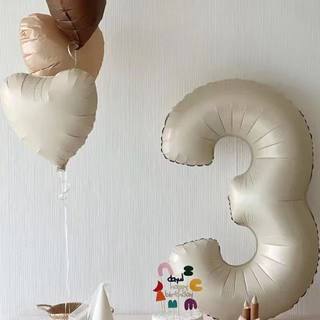 Korean balloon party decoration birthday kids