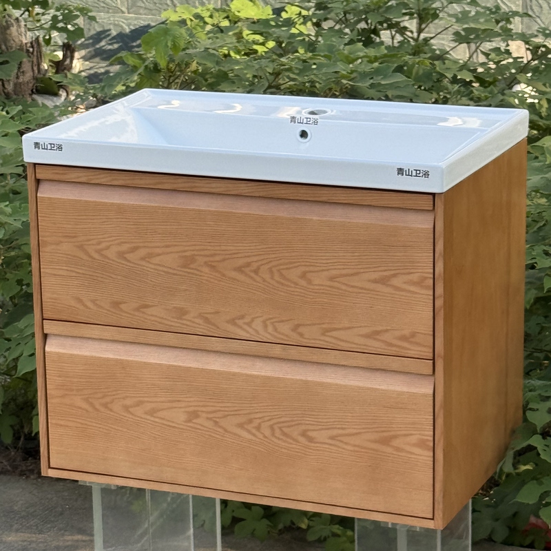 Ikea Alternative Bathroom Cabinet Set, Vintage Style Integrated Basin, Natural Wood Style Washstand Ikea Alternative Bathroom Cabinet Set, Vintage Style Integrated Basin, Natural Wood Style Washstand