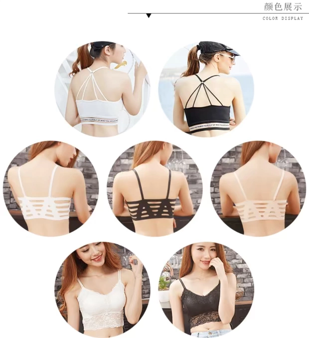 Nam cực chống lóa ống top nữ sling mùa hè gợi cảm tụ tập quấn áo ngực làm đẹp lưng học sinh đồ lót học sinh trung học