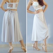Argentinian tango dance skirt TangoImagen skirt elegant no-iron large hem wrap skirt available in multiple colors