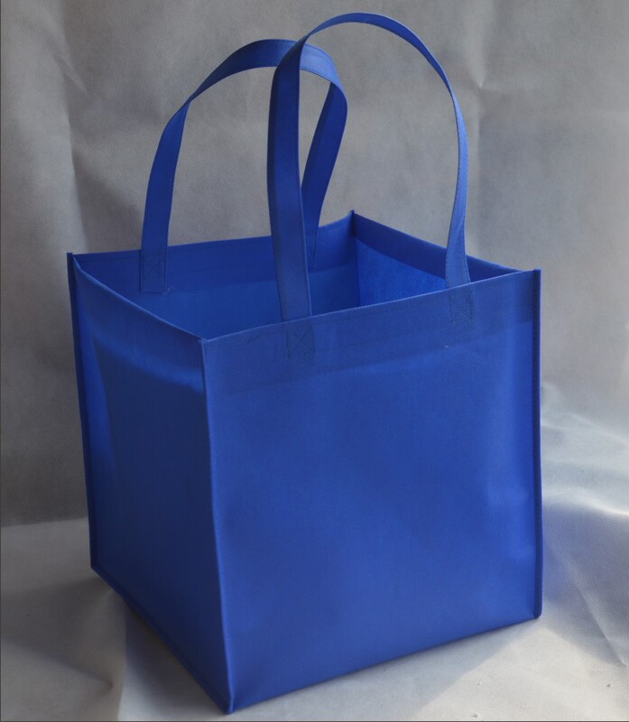 Square Eco-Friendly Bags, Tote Bags in Stock, Thickened Bags, Three-Dimensional Eco-Friendly Bags, Storage Bags, Blank Stock Bags