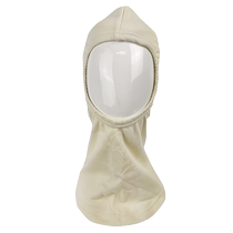 Firefighting hood European standard aramid firefighter hood insulation high temperature resistance fire extinguishing protection full face double layer flame retardant hood