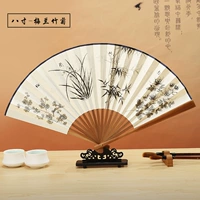 8 -INCH HAND -PAINTED MEILAN BAMBOO Chrysanthemum (вода)