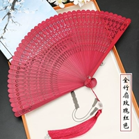 19cm-whole bamboos rose red