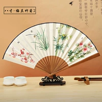 8 -INCH HAND -PAINTED MEILAN BAMBOO Chrysanthemum (цвет)