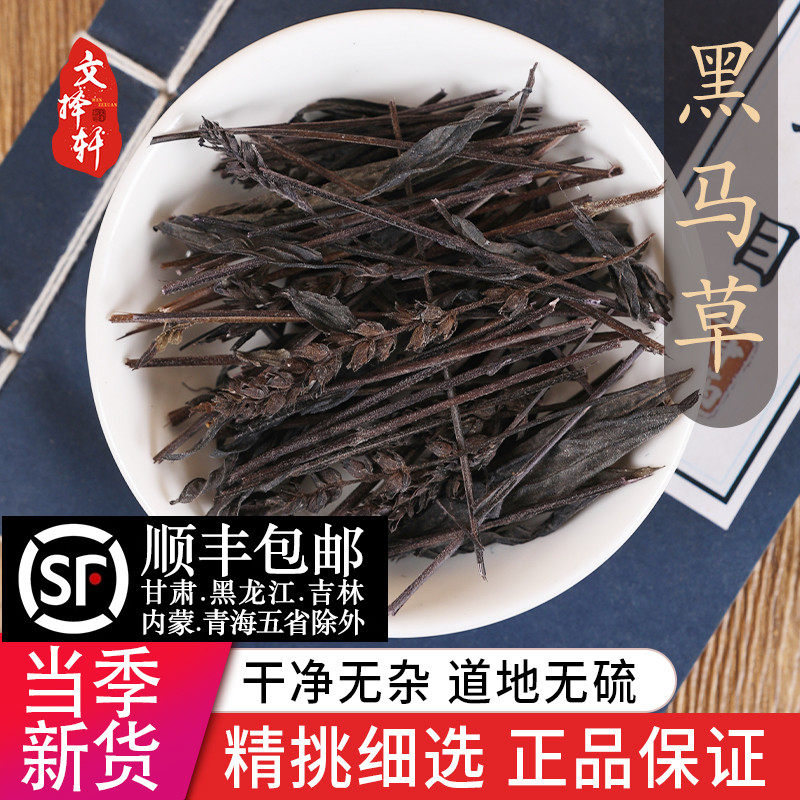 中药材特级正品黑马草 正宗黑草 羽箭草 黑骨草 野生鬼羽箭 50克