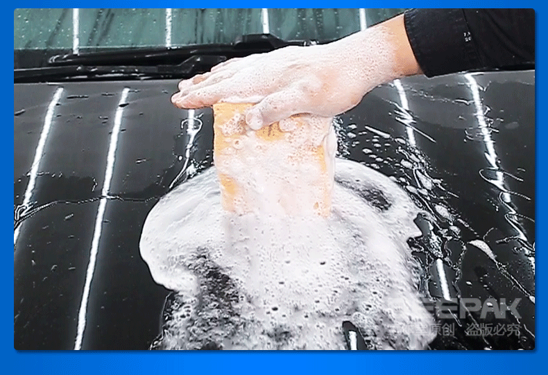 Rửa xe bọt biển hấp thụ nước đặc biệt khối lớn làm sạch nước xe đặc biệt tạo tác xe đẹp sản phẩm chức năng vuông - Sản phẩm làm sạch xe mua chổi rửa xe ô tô