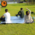 Lạc đà nhôm phim mat ngoài trời mat mat đôi nhiều người lều ngủ pad cắm trại bãi biển mat xe mặt trời mat - Thảm chống ẩm / Mat / Gối chiếu ngủ văn phòng Thảm chống ẩm / Mat / Gối