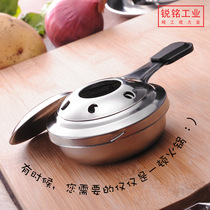 Small outdoor heating and insulation tool Mini chocolate cheese hotpot Portable stainless steel alcohol stove