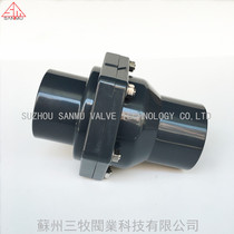 UPVC check valve Sewage pipe Toilet kitchen sewer pipe Anti-return check valve Anti-backflow PVC check valve