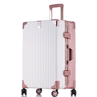 Прямоугольная рама из антикварного алюминия-белый+розовый