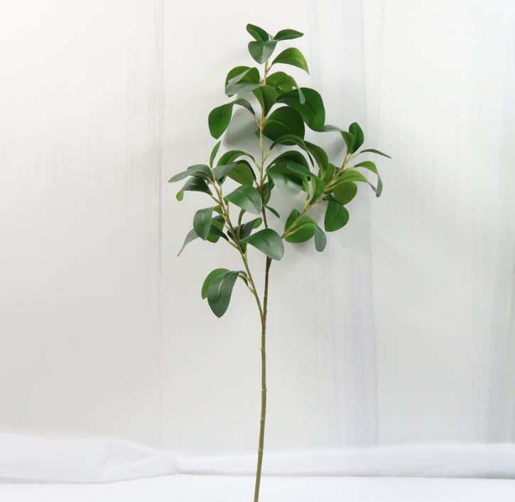 High-end simulation leaves, branches, green plants, flower arrangements, leaves, model room, hotel, wedding, living room, decoration, Nordic style