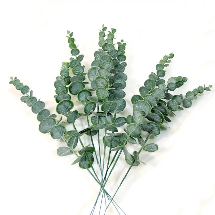 Nordic style simple notation simulation flower Eucalyptus green plant simulation decoration flower arrangement table living room green plant decoration