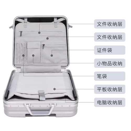 Портативный универсальный чемодан, маленькая коробка для путешествий, 16 дюймов
