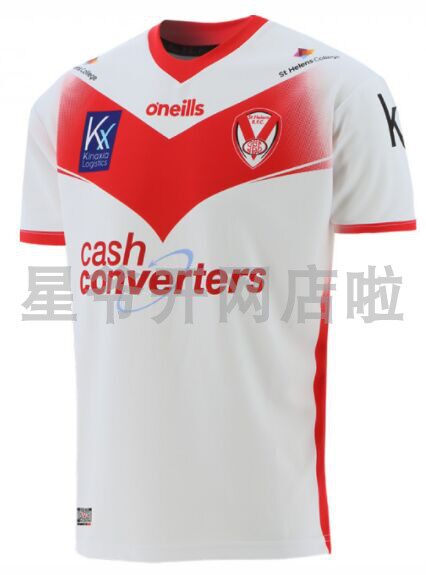 ST HELENS HOME RUGBY JERSEY 2021 UNITED KINGDOM ST HELENS HOME RUGBY JERSEY