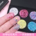 Lolita sequin gel kem miễn phí keo cổ tích mắt sticker long lanh bột thuật trang điểm sân khấu trang điểm flash bóng mắt những bảng màu mắt rẻ đẹp Bóng mắt