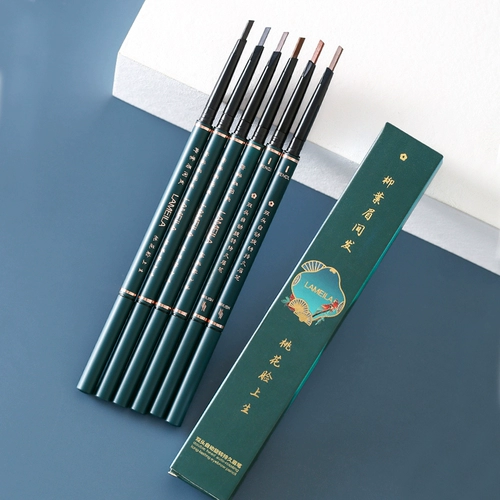 Карандаш для бровей, водонепроницаемая тушь для бровей, мел, натуральный стиль, натуральная и стойкая формула, не стирается, подходит для начинающих