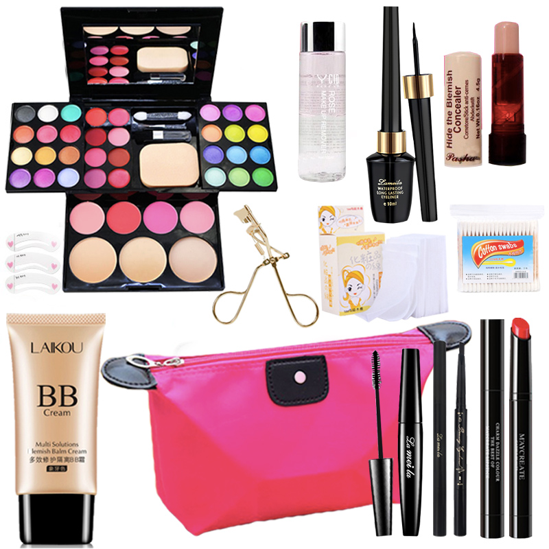 Makeup Makeup Set Bộ Hoàn Chỉnh Người Mới Bắt Đầu Beauty Trang Điểm Công Cụ Giáng Sinh cho Trẻ Em Hiệu Suất Giai Đoạn Trang Điểm Nhẹ Chính Hãng phấn mắt nội địa trung