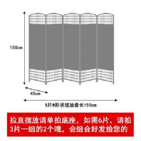 Đồ dùng nhà ở Daquan Phong cách Trung Quốc Màn hình rơm Trang chủ Phòng khách Phòng ngủ Lối vào Hướng dẫn sử dụng Gấp Vách ngăn Màn hình gấp di động - Màn hình / Cửa sổ