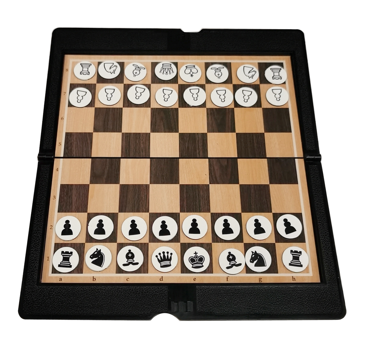 Magnetic trumpet handheld chess Chinese chess flat ultra-thin wallet children's mini portable