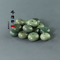 Buddha Yuan Ge Natural Liaojin place Turquoise loose abacus beads Old pine stone partition beads Hand string with beads Old beads