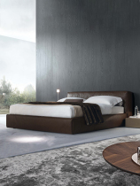 Italian Minimal Double Bed 18 m Master Bedroom Designer Fashion Simple Bed Technology Cloth Nordic Soft Bag Cloth Bed