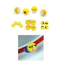 Personality valve cap cute eyeball expression package modified Universal tire valve valve valve core valve valve cap