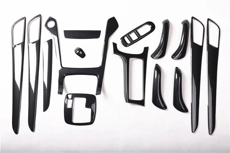 Suitable for 11-12 Mondeo winning carbon fiber mahogany interior stickers modified central control gear electric window stickers