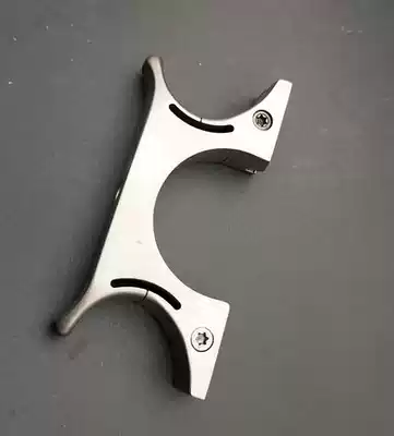 Elephant chasing dragon titanium alloy bow head TC21 flat leather slingshot handle DIY big support head Private custom special