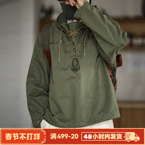 Marden Worker US-style Retro II Deck Coster Short Style Windcoat Bad Weat Wear Ward Wear Hoodie Man Clothes