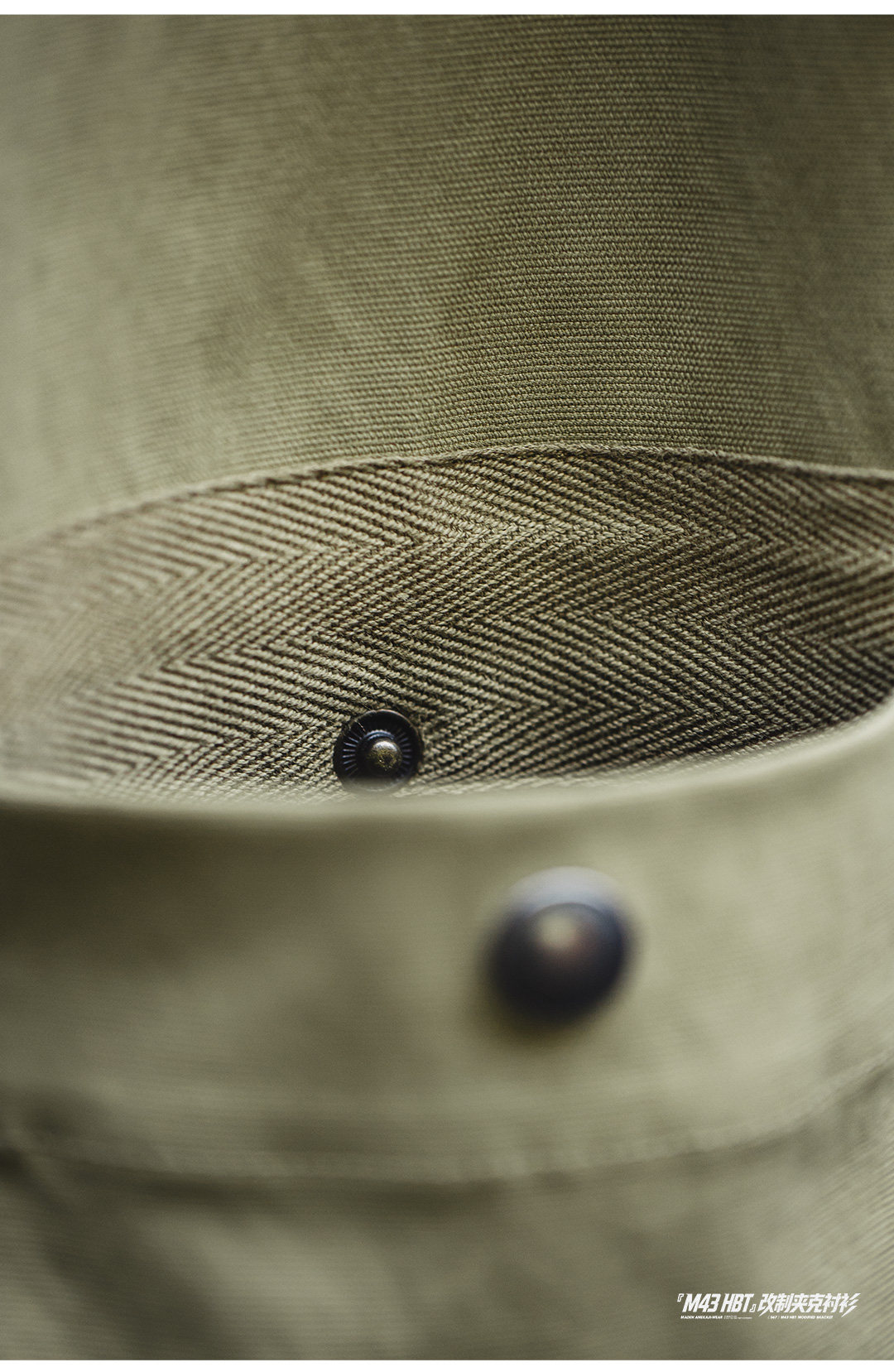 MADEN M43 Army Green Pocket Shirt Jacket