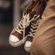 Madden workwear American retro corduroy mid-high top sneakers corduroy print embroidery plus velvet shoes ເກີບຜ້າໃບຜູ້ຊາຍ